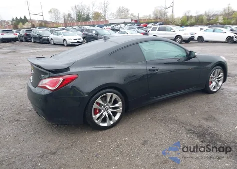 2016 Hyundai Genesis Coupe 3.8 R-Spec from USA, damaged, VIN KMHHU6KJ9GU132432